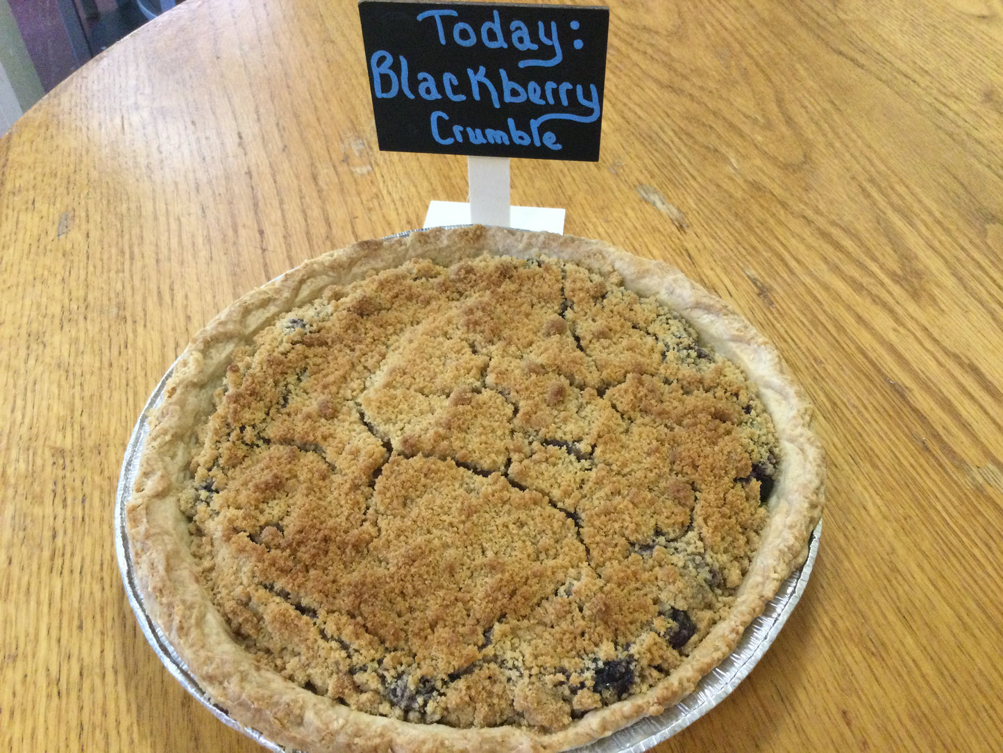 Seasonal Blackberry Pie